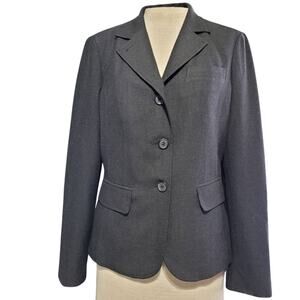 City DKNY Black Taylored Blazer Size 10